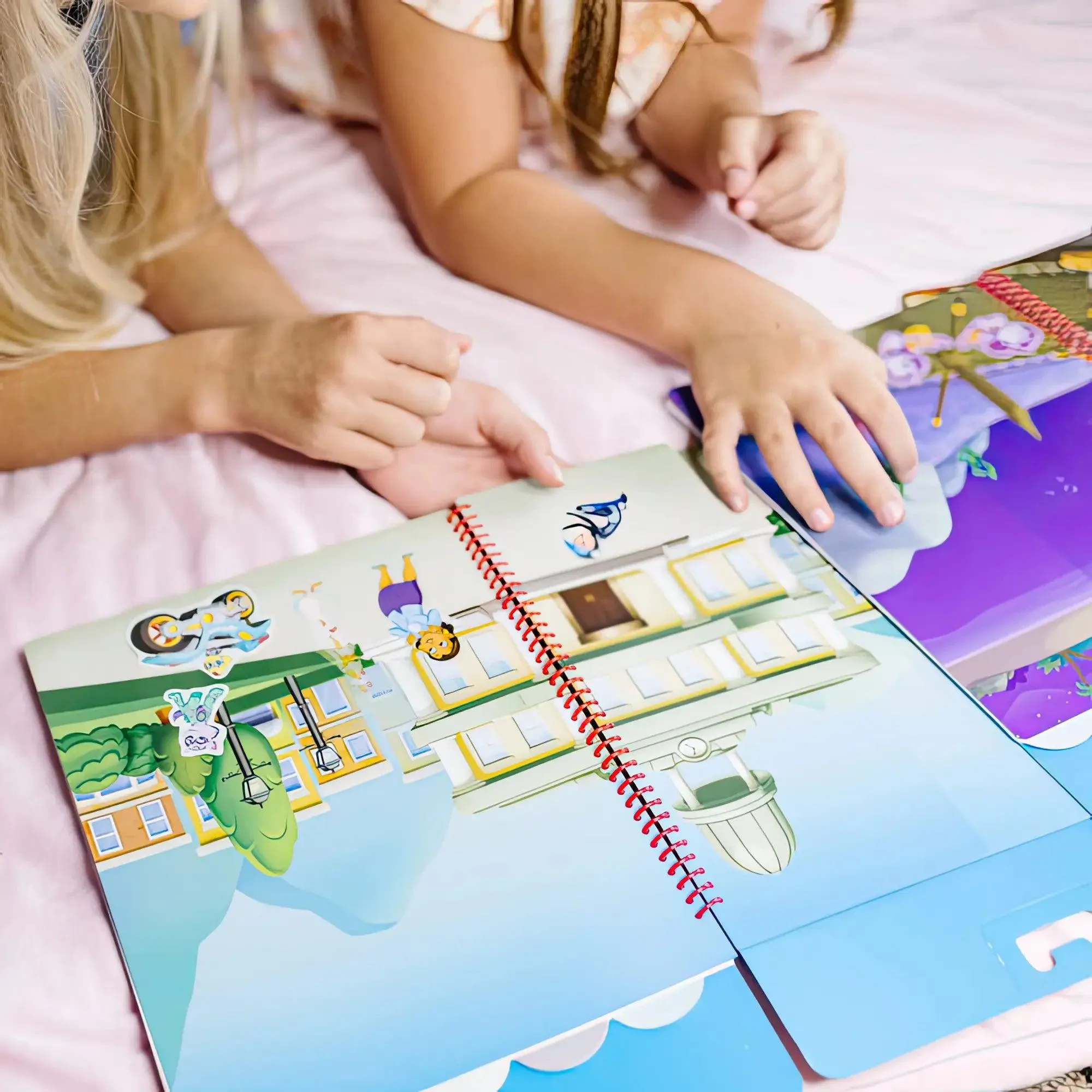 Melissa & Doug PAW Patrol Restickable Stickers Flip-Flap Pad - Classic Missions