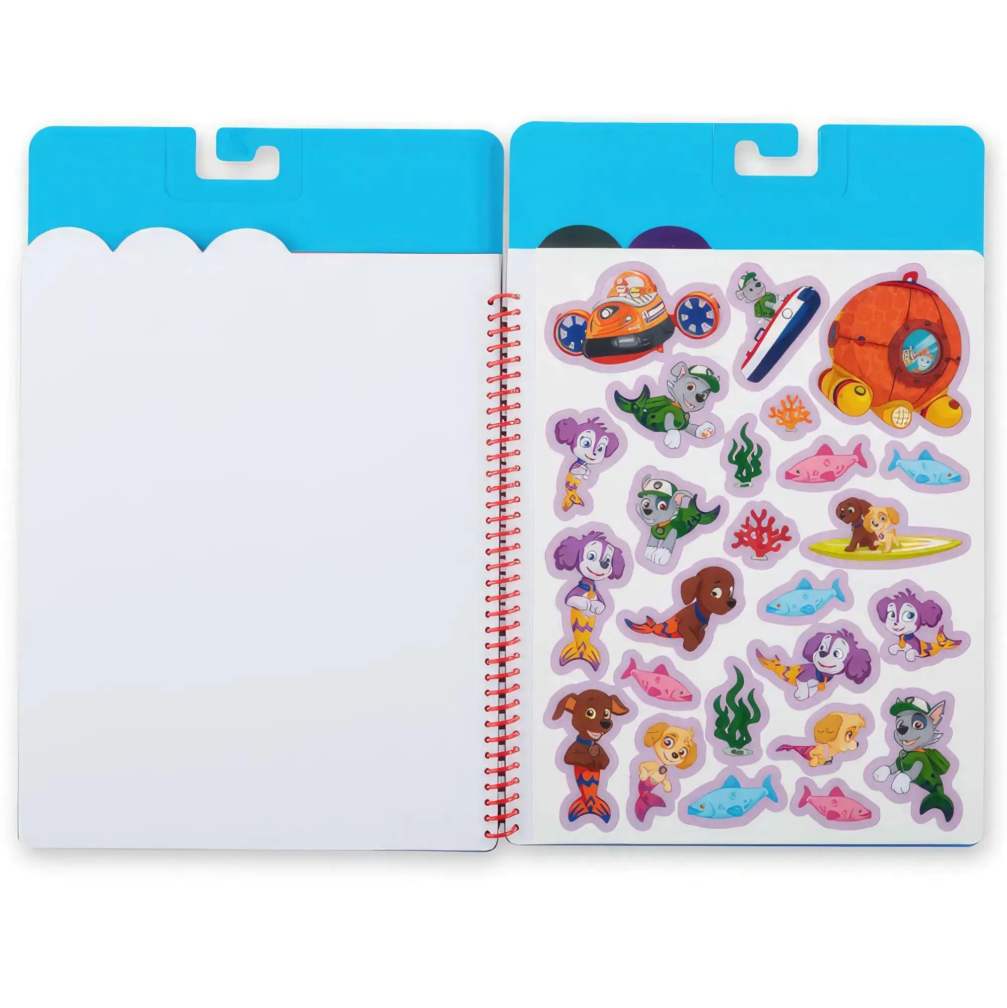 Melissa & Doug PAW Patrol Restickable Stickers Flip-Flap Pad - Classic Missions