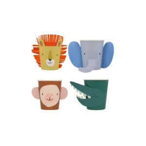 Meri Meri: Animal Parade Character Cups