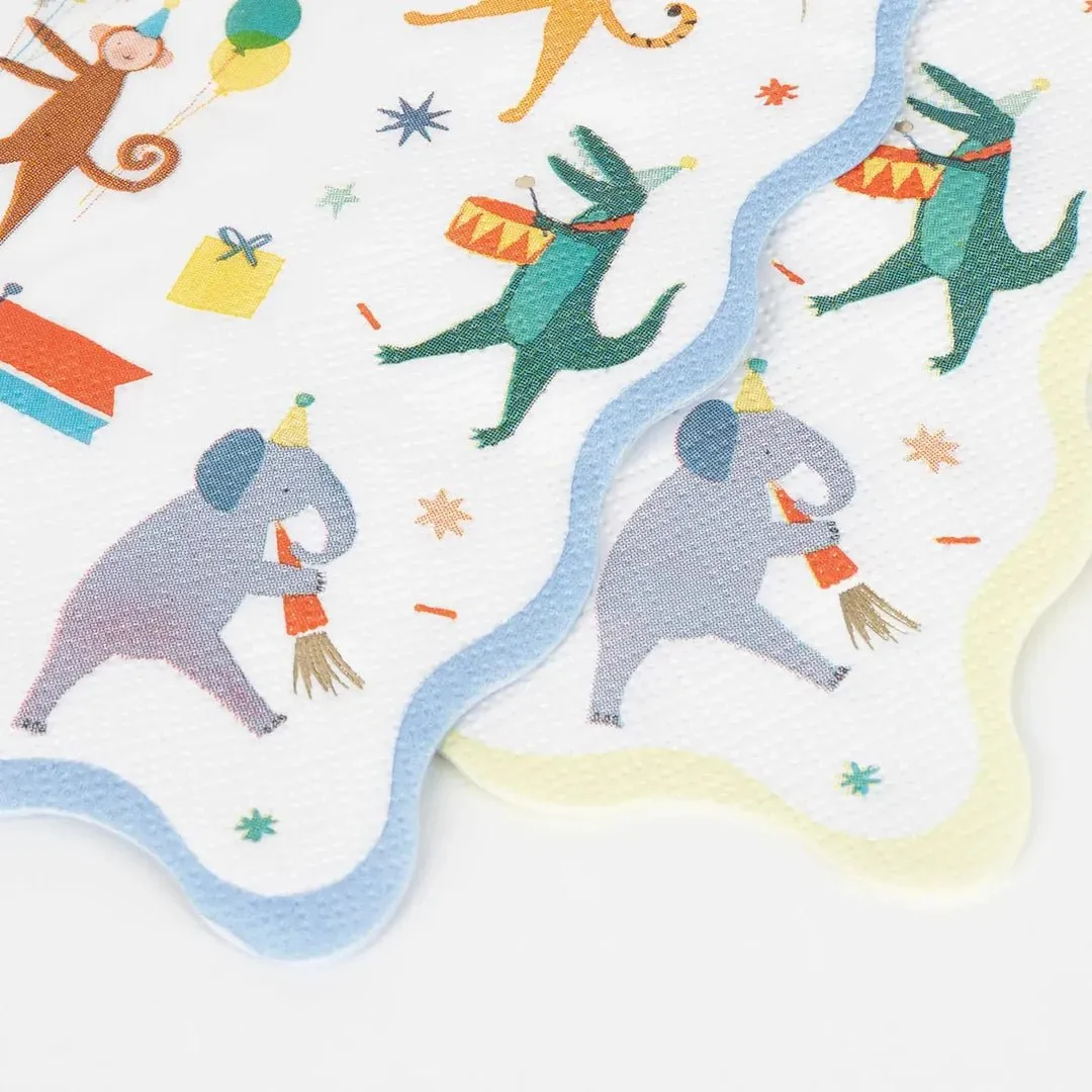 Meri Meri: Animal Parade Napkins