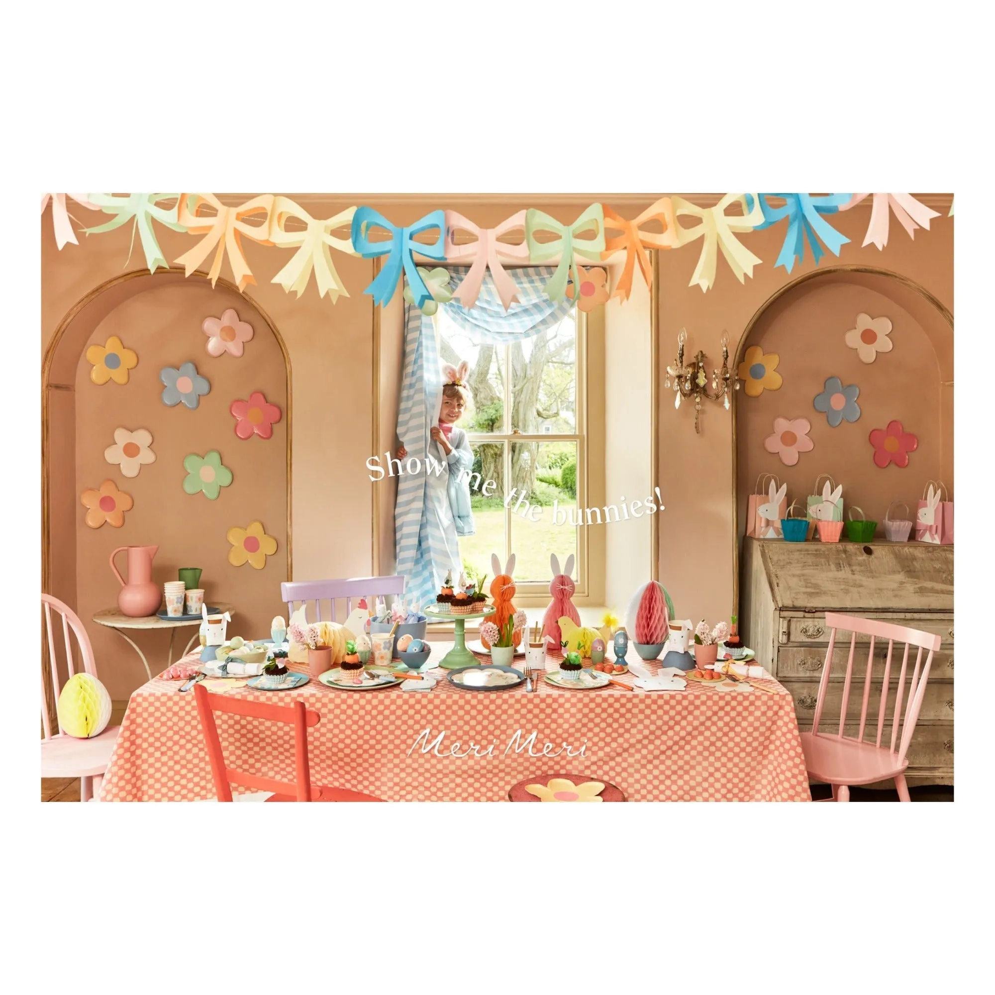 Meri Meri: Easter Bunny Plates (x8)