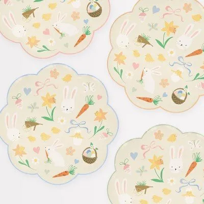 Meri Meri: Easter Icon Dinner Plates (x8)