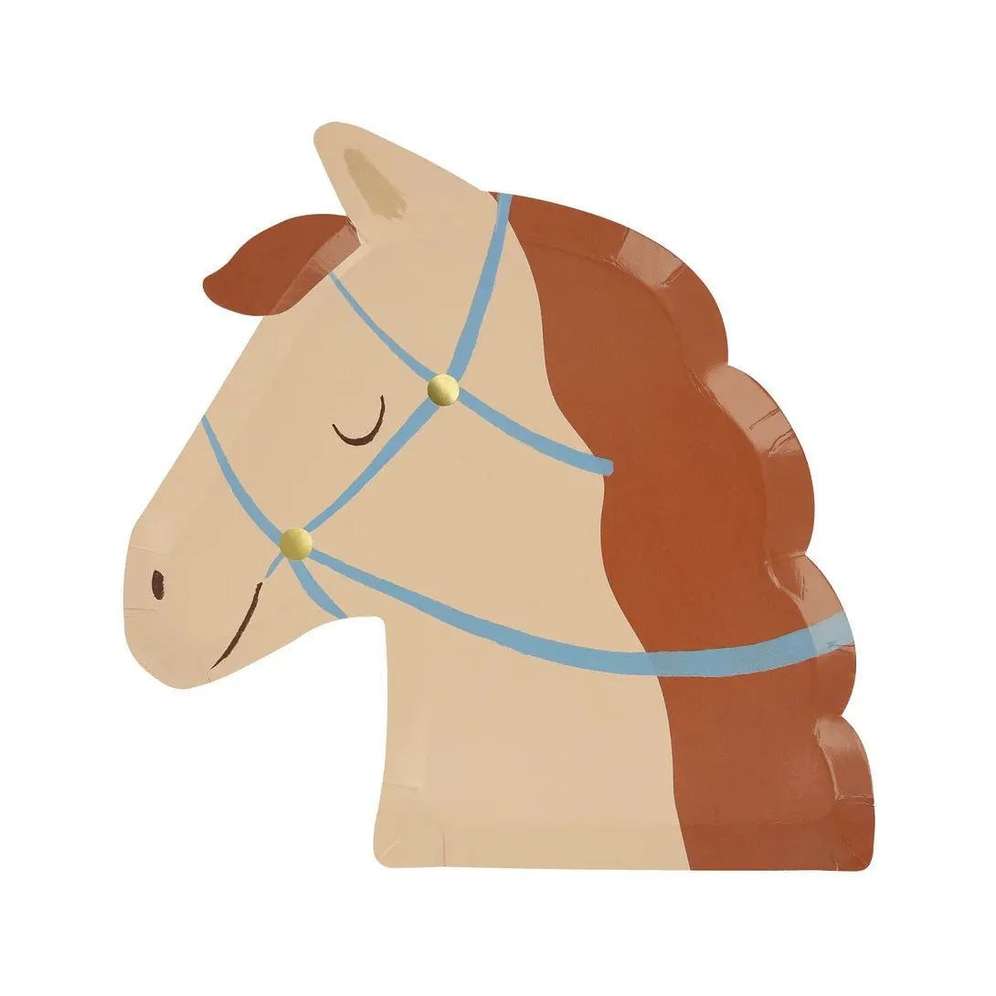 Meri Meri: Horse Plates