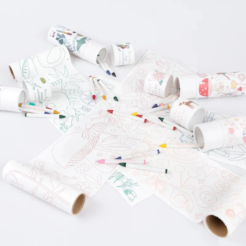 Meri Meri: Pirate Colouring Roll