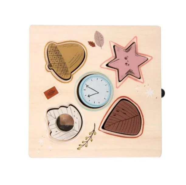 Moulin Roty: Box with push-in shapes - Apres la pluie