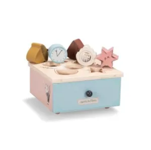 Moulin Roty: Box with push-in shapes - Apres la pluie