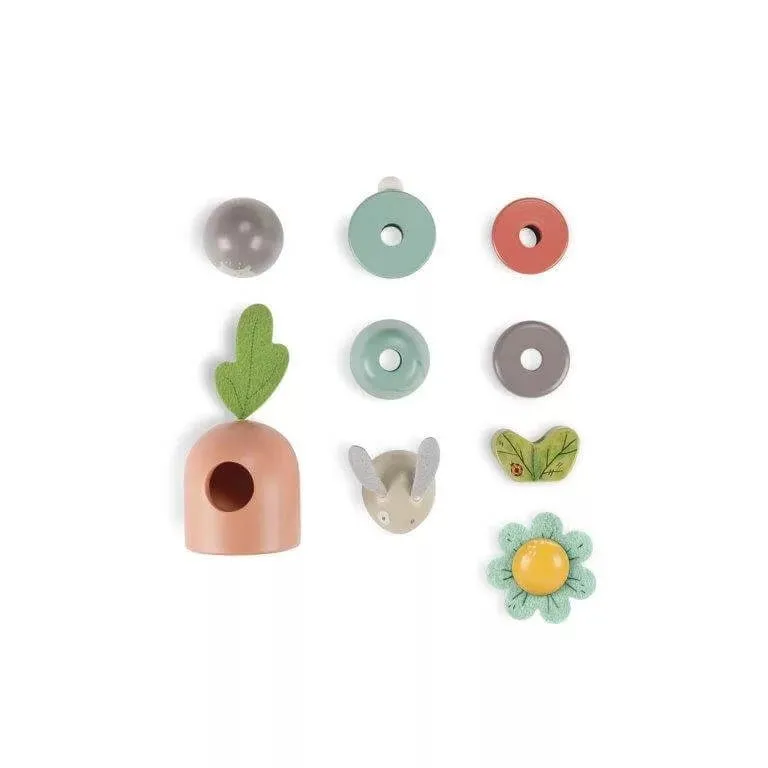Moulin Roty: Stack-up toy - Trois Petits Lapins