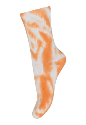 MP Denmark: Adler Tie-Dye Socks - Carrot Curl
