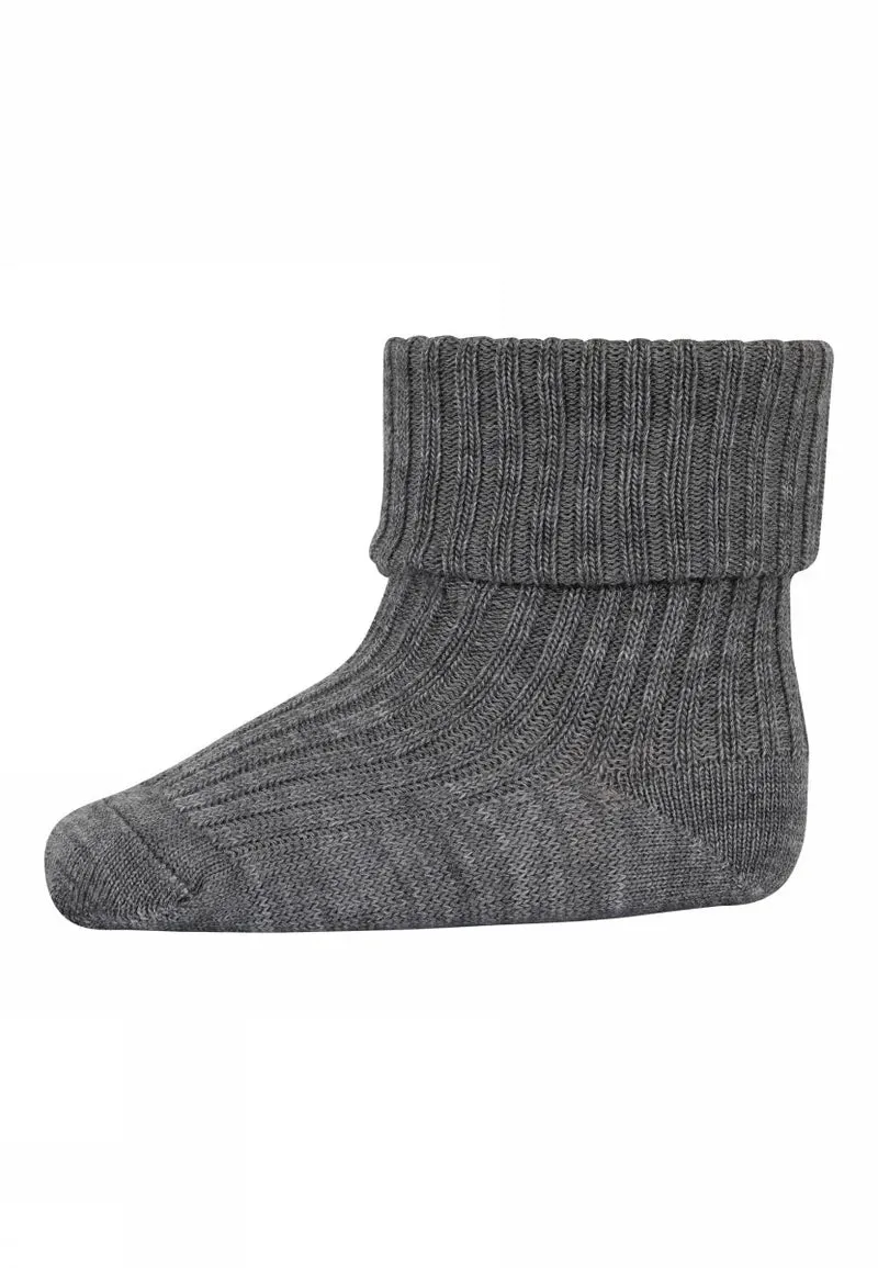 MP Denmark: Classic Hilde Socks - Grey Melange