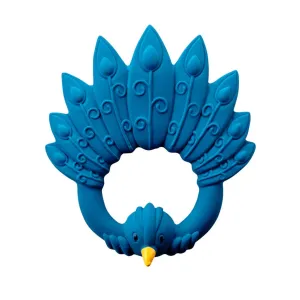 Natruba: Natural Rubber Teether Peacock