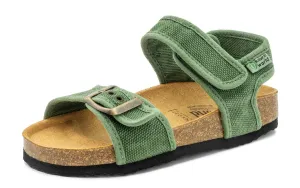Natural World Eco: Dory Sandals - Olive Green