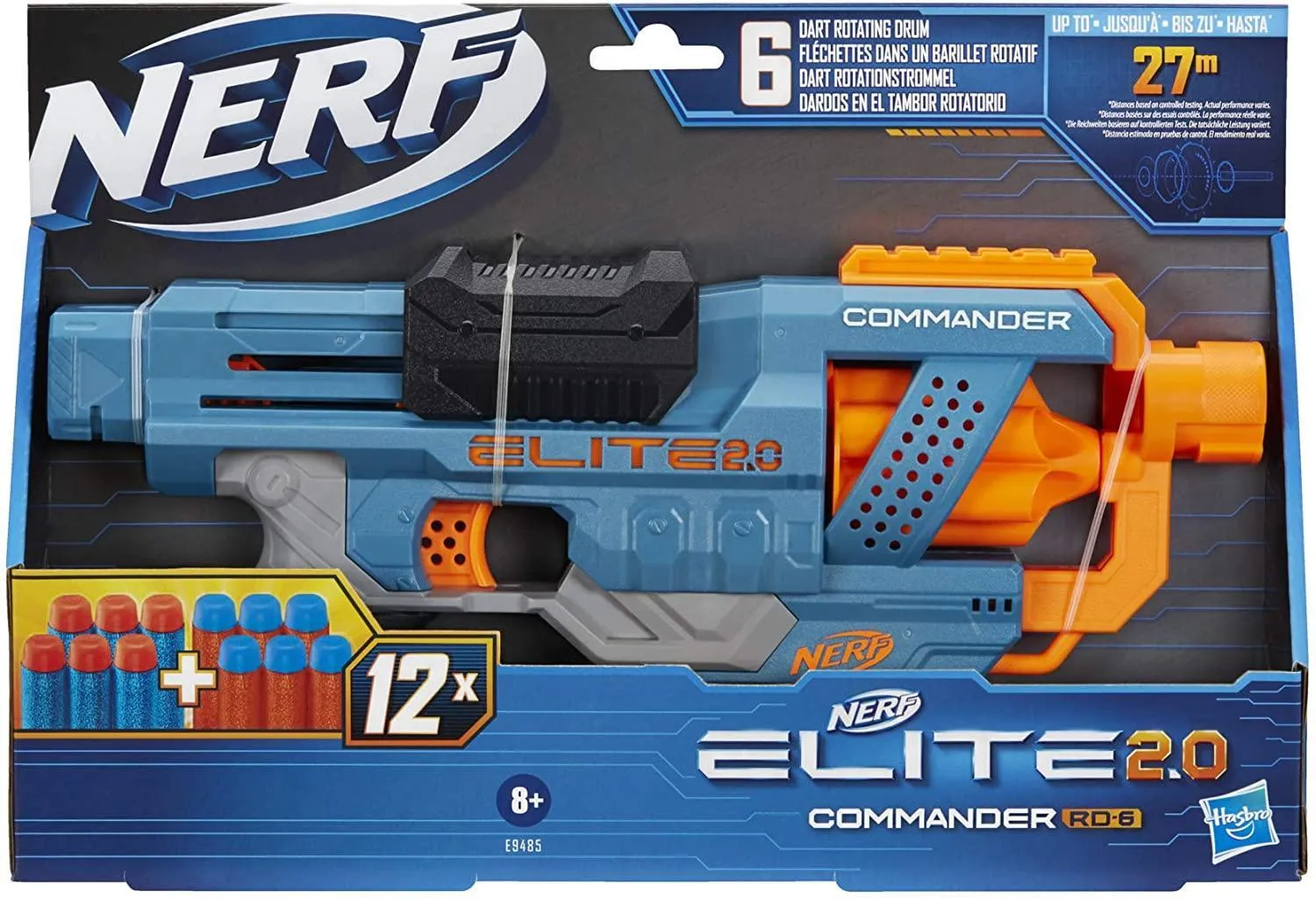 Nerf Elite 2.0 Commander RD-6 Blaster