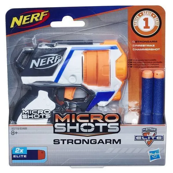 Nerf Microshots Blaster and Combats Assorted