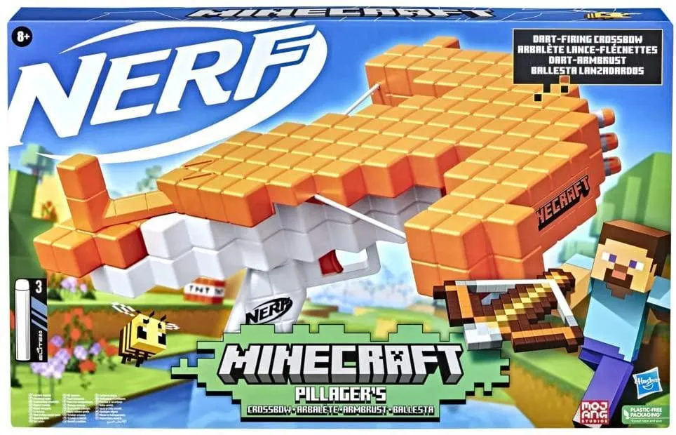 Nerf Minecraft Pillagers Crossbow