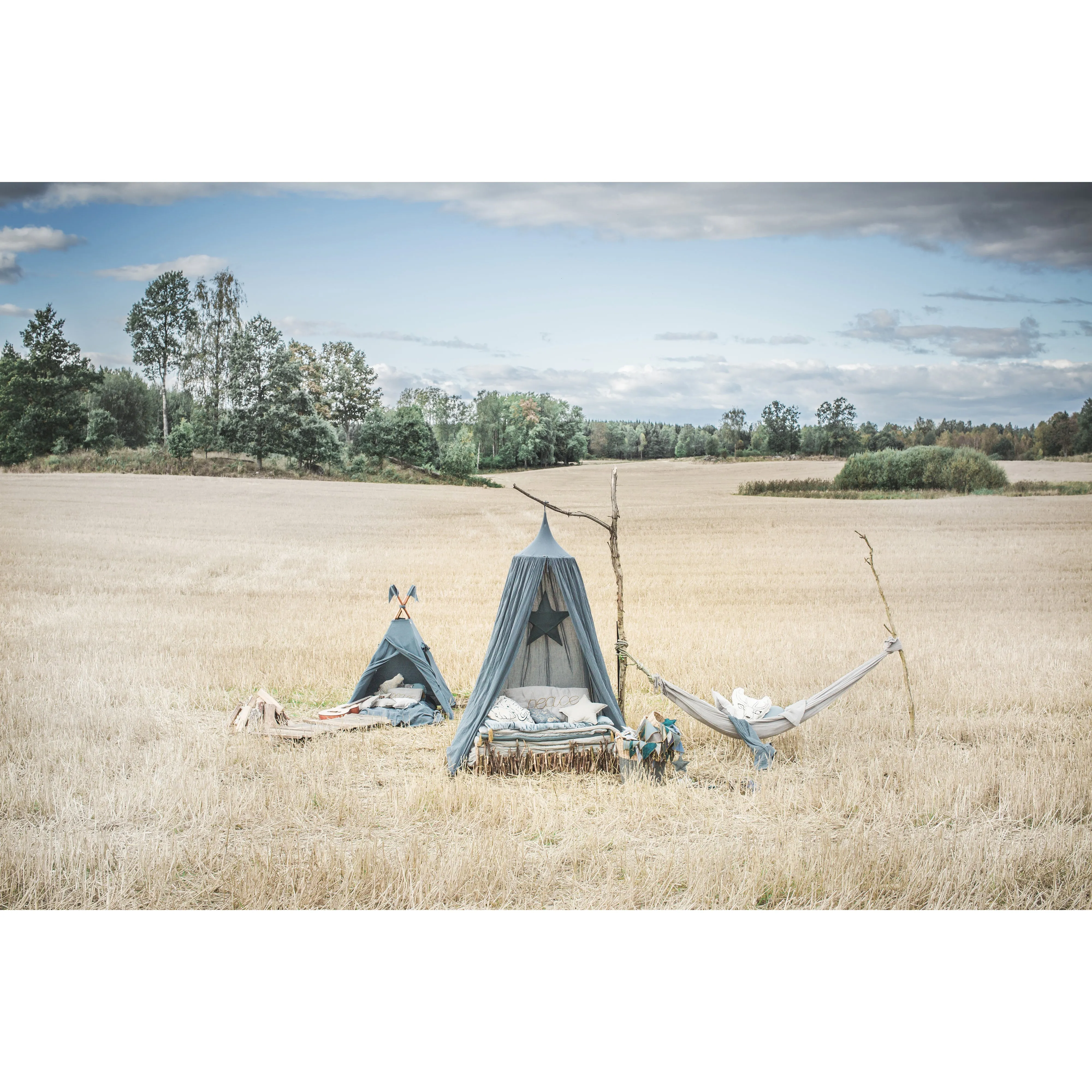 Numero 74 Tipi Tent Sweet Blue