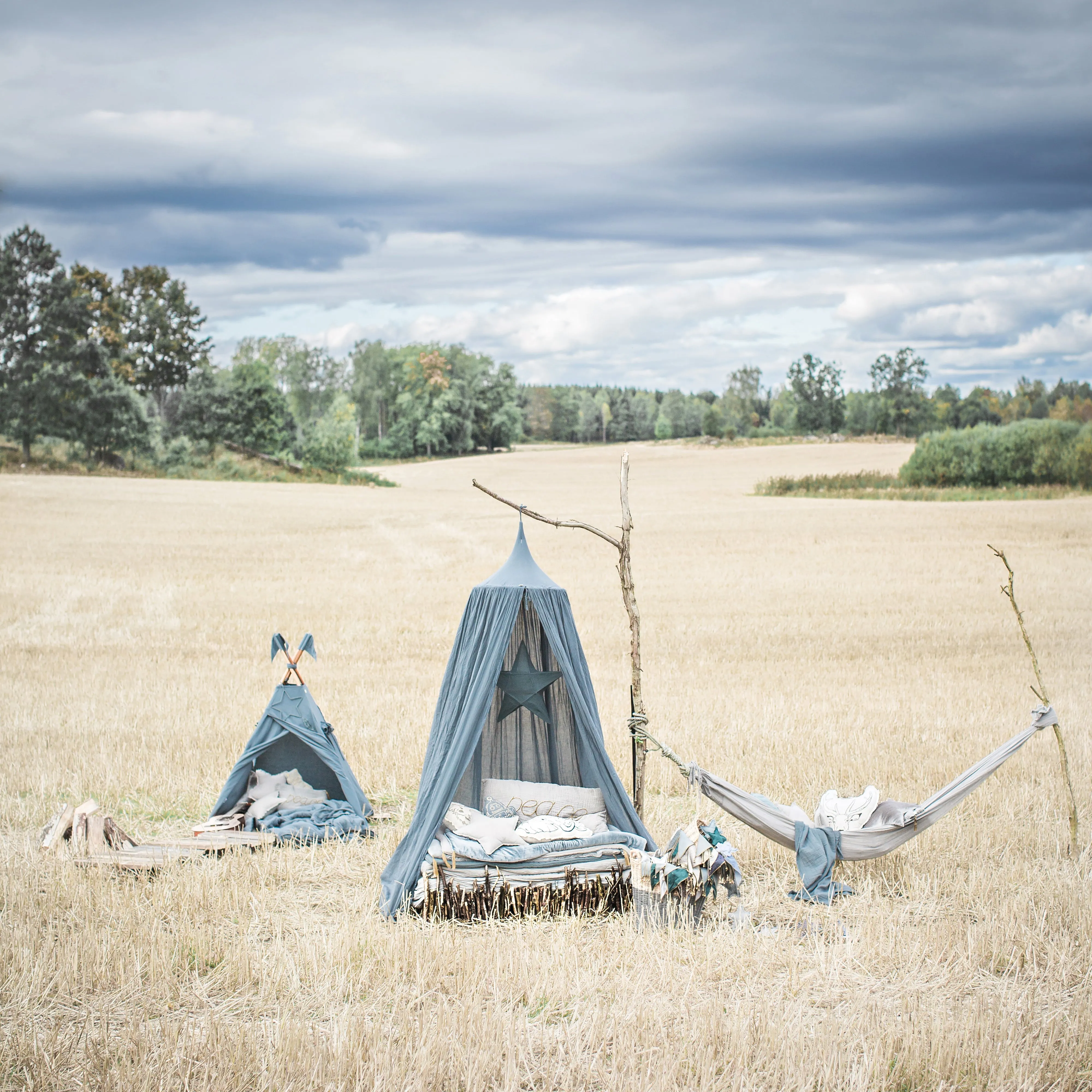 Numero 74 Tipi Tent Sweet Blue