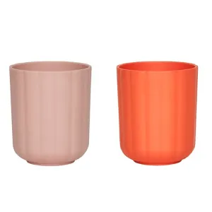 OYOY: Pullo Kid's Cup Pack of 2 - Rose / Apricot