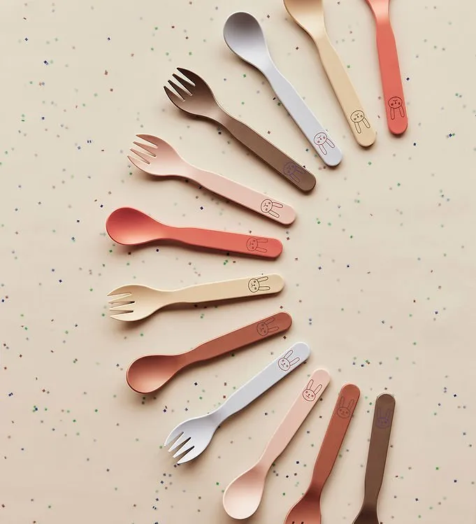 OYOY: Pullo Kid's Cutlery Set - Apricot