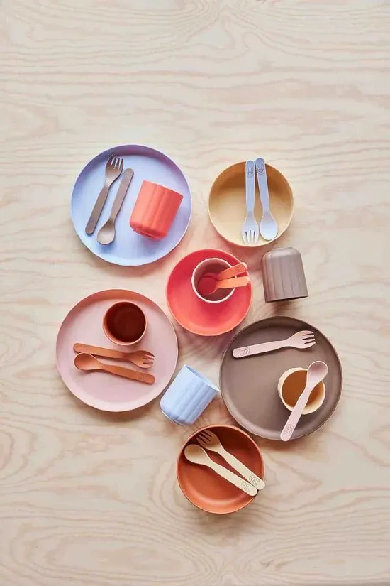 OYOY: Pullo Kid's Cutlery Set - Apricot