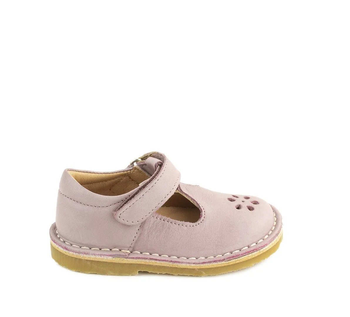 Petasil: Ciara 2 Velcro Shoes - Old Rose Savana