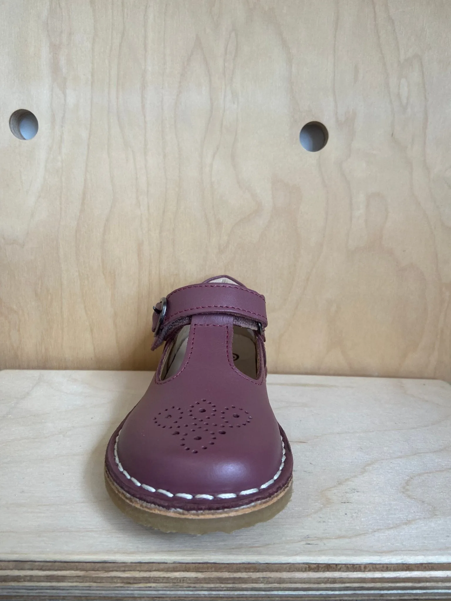 Petasil: Susy T-Bar Velcro Shoes  - Lavender Roma