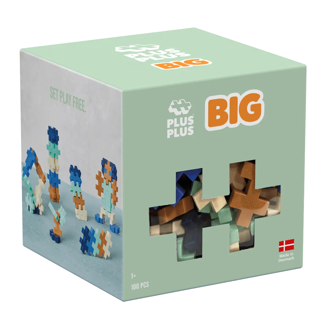 Plus Plus: BIG Breeze Colormix - 100 pcs