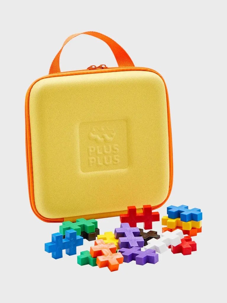 Plus Plus: BIG Yellow Travelcase - 15 pcs