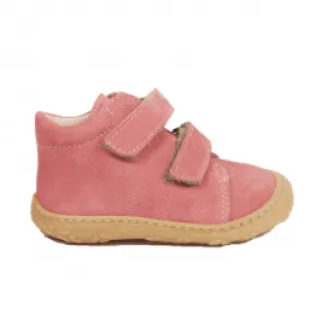 Ricosta: Chrisy Kids Boot with Velcro - Rosewood / Pink