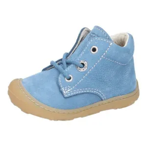 Ricosta: Cory Kids Boot with Laces - Jeans / Blue