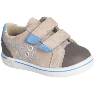 Ricosta: Nippy - Double Velcro Kids Shoe Stone / Kies