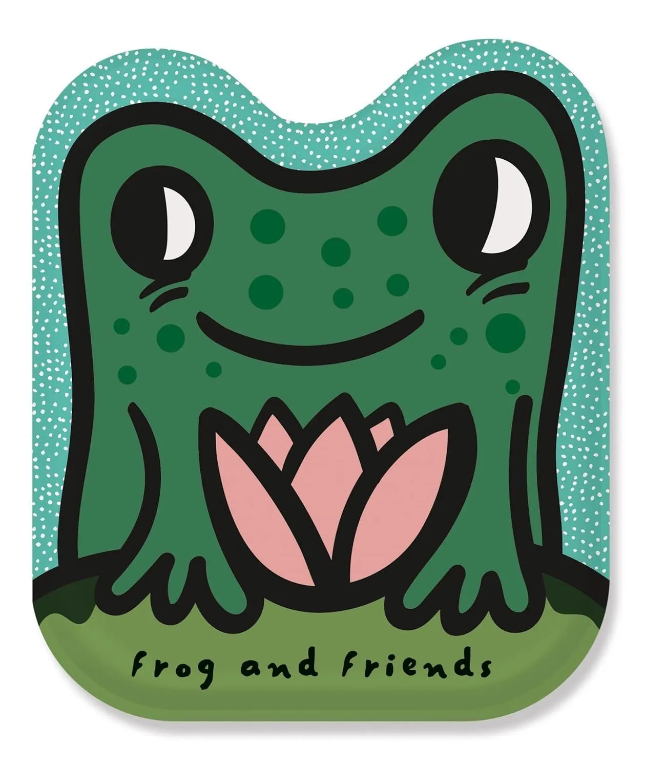 Shaped Bath Book: Frog & Friends