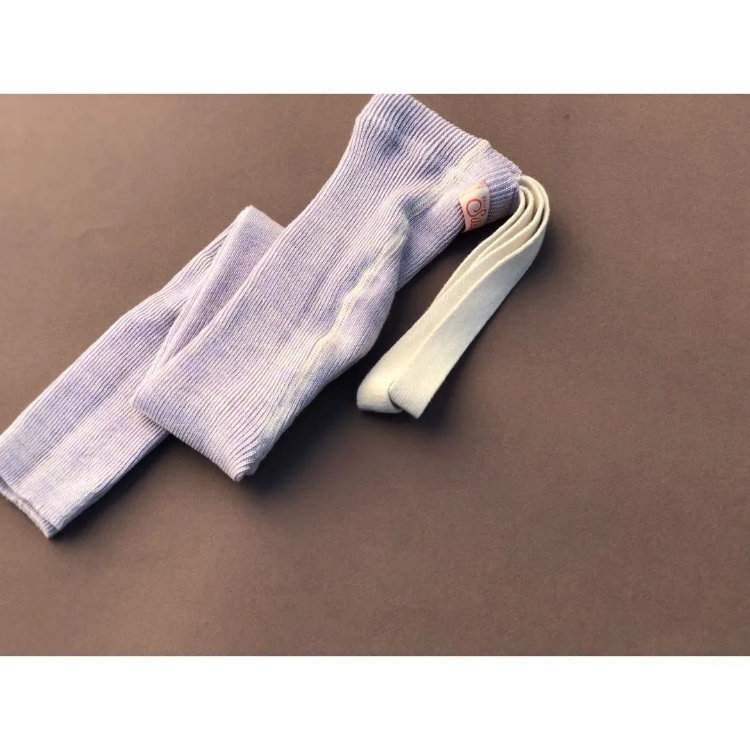 Silly Silas: Footless Tights - Creamy Lavender