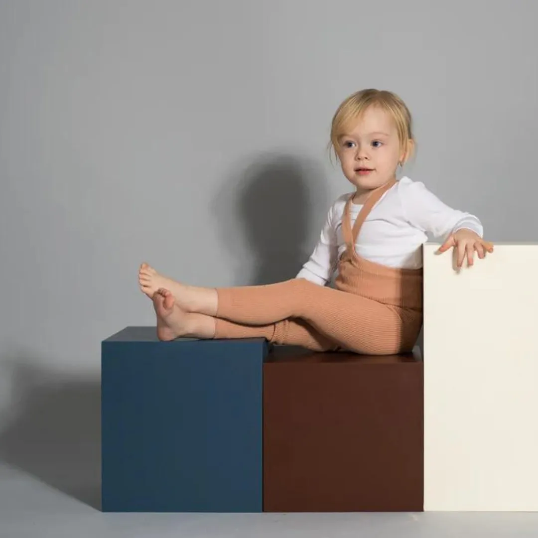Silly Silas: Footless Tights - Light Brown