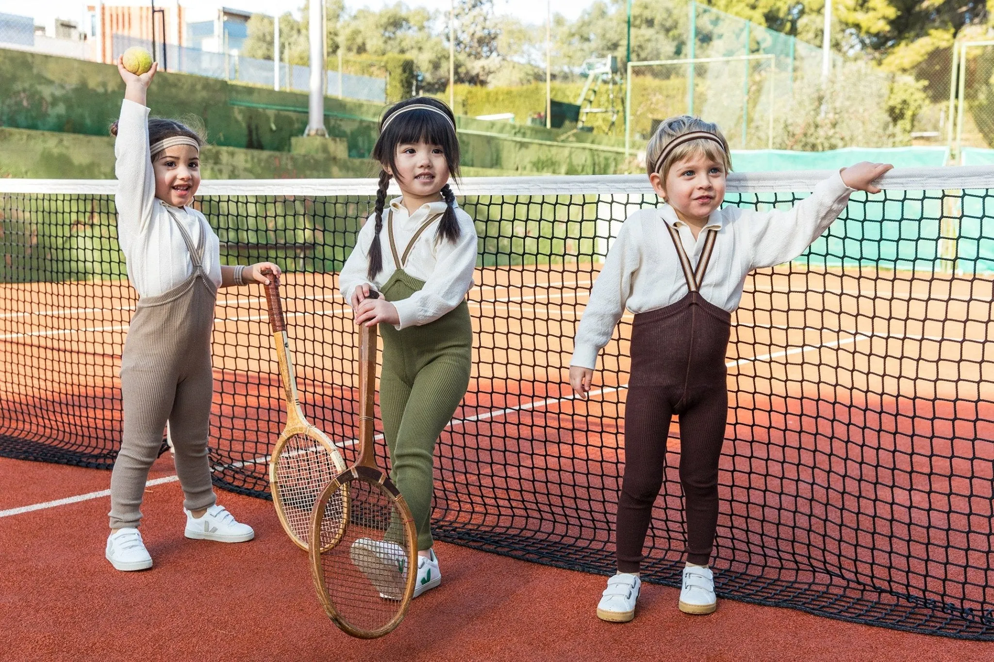 Silly Silas: Retro Ribbed Footless Tights - Chocolate Brown Stripes