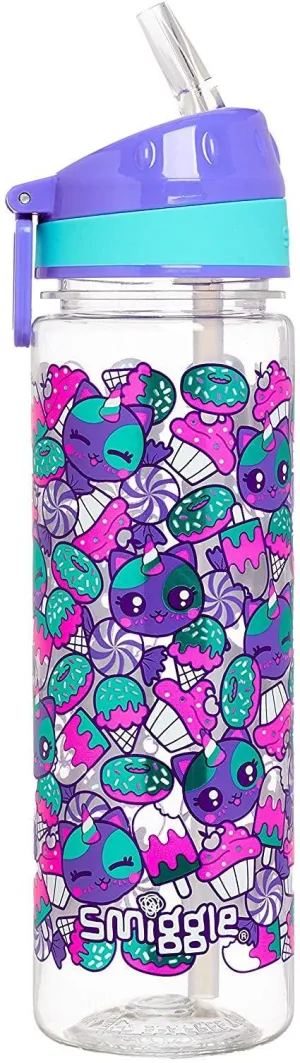 SMIGGLE Budz Drink Bottle - Purple
