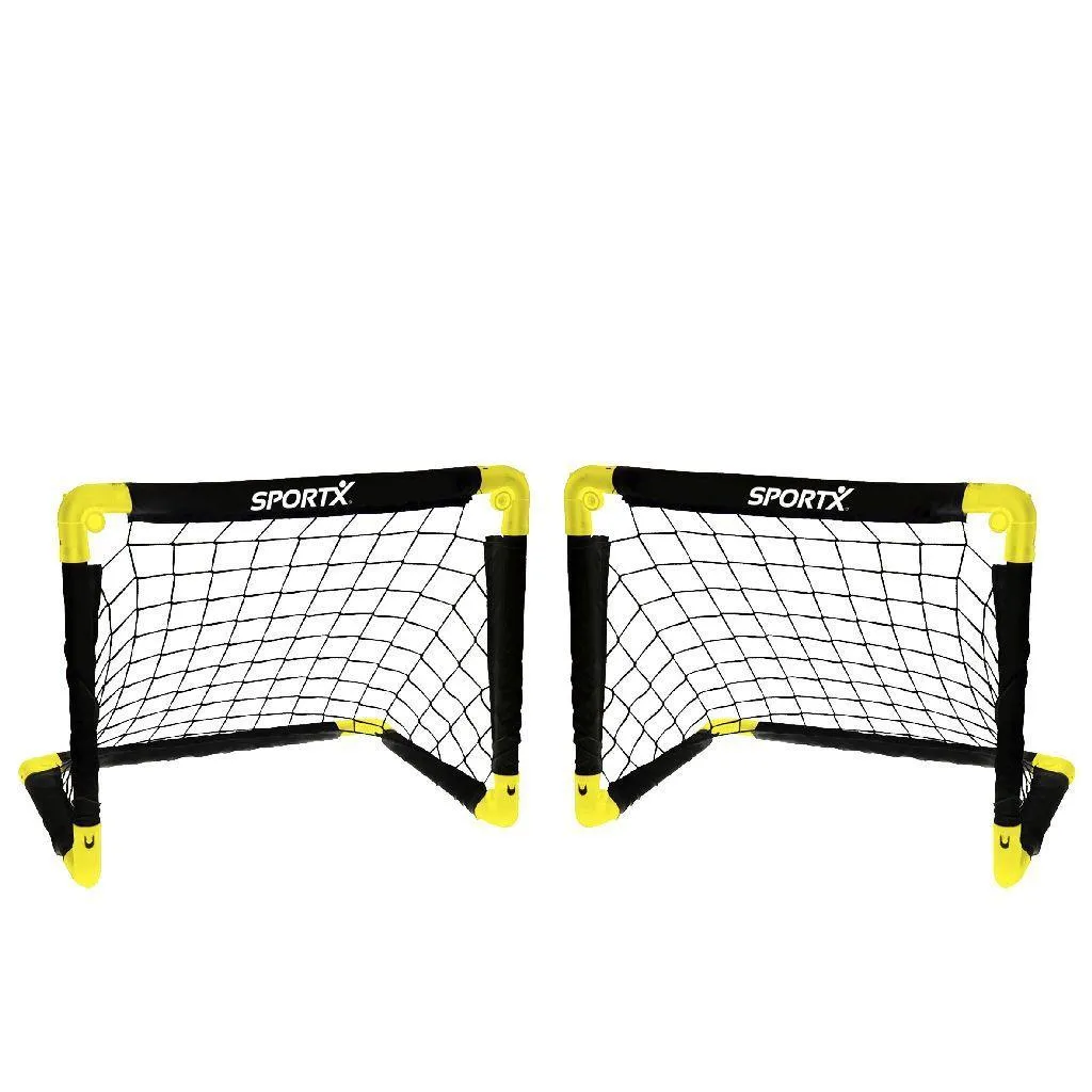 SportX Soccer Goal Set with 2 Goals