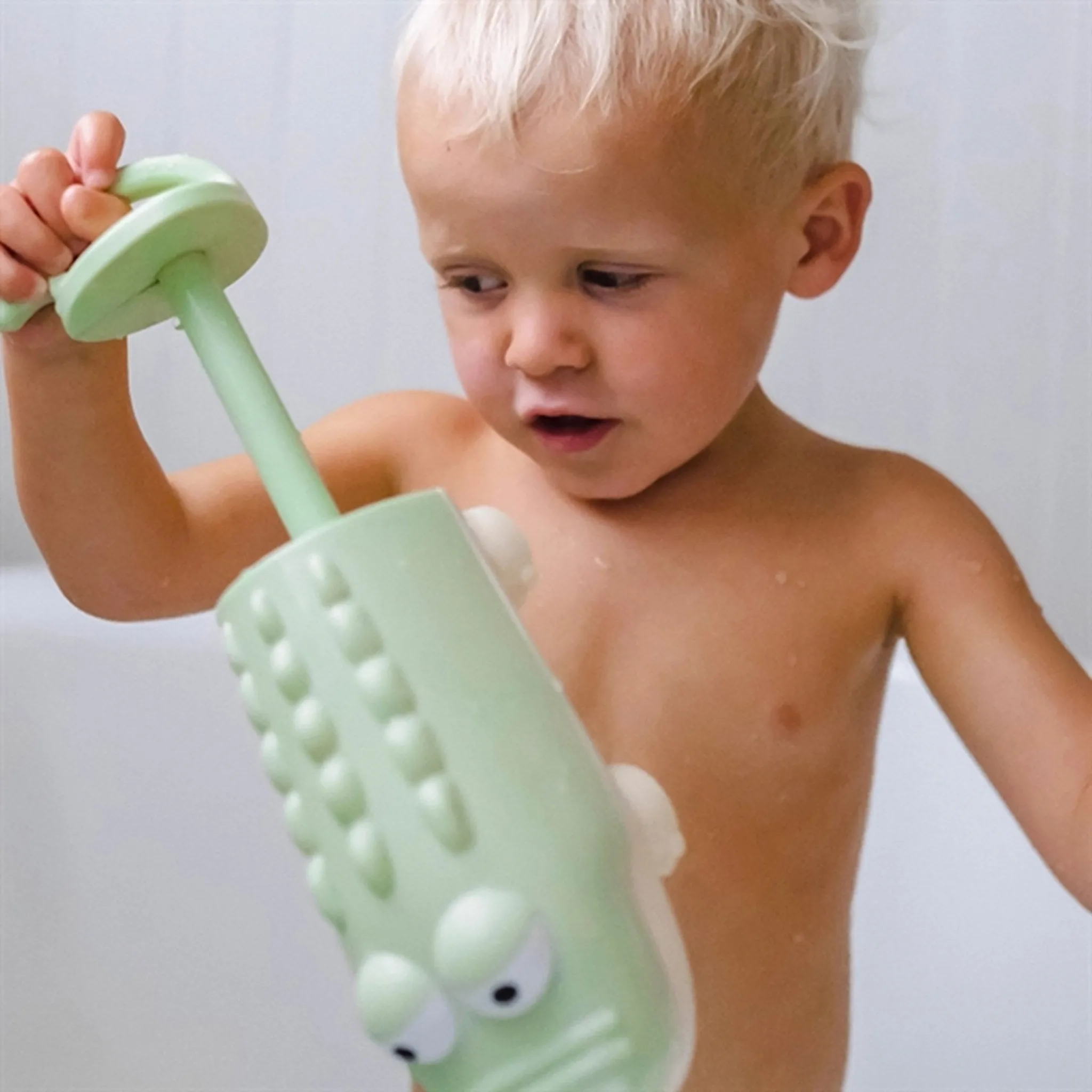 SunnyLife Bath Squirters Crocodile Pastel Green
