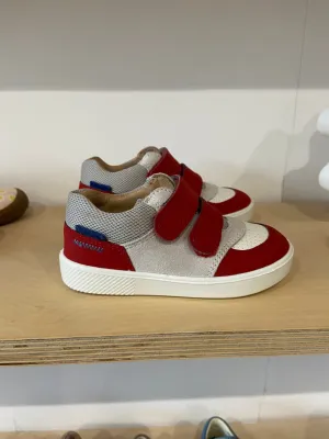 Superfit: Double Velcro Trainers - Red / White