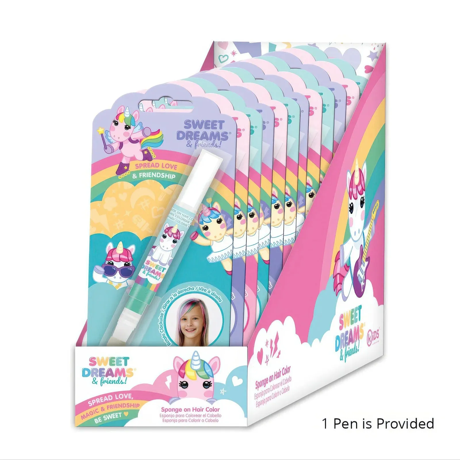 Sweet Dreams Hair Colouring Pen - Assorted