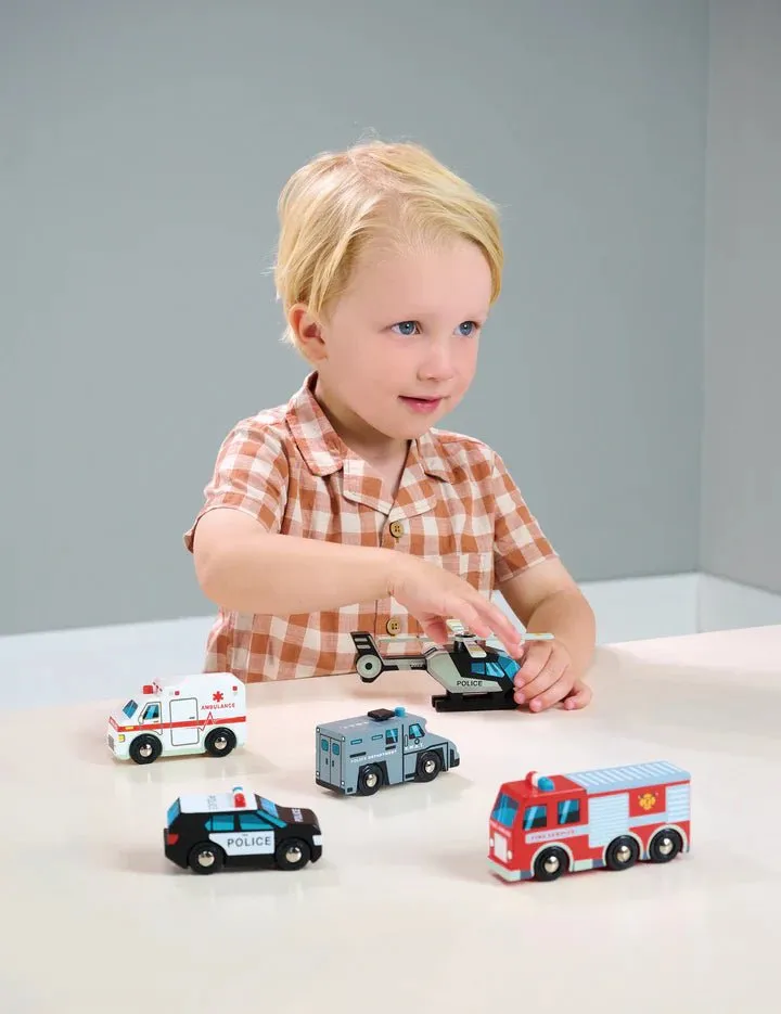 Tenderleaf Toys: Emergency Vehicles