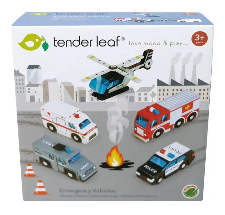 Tenderleaf Toys: Emergency Vehicles