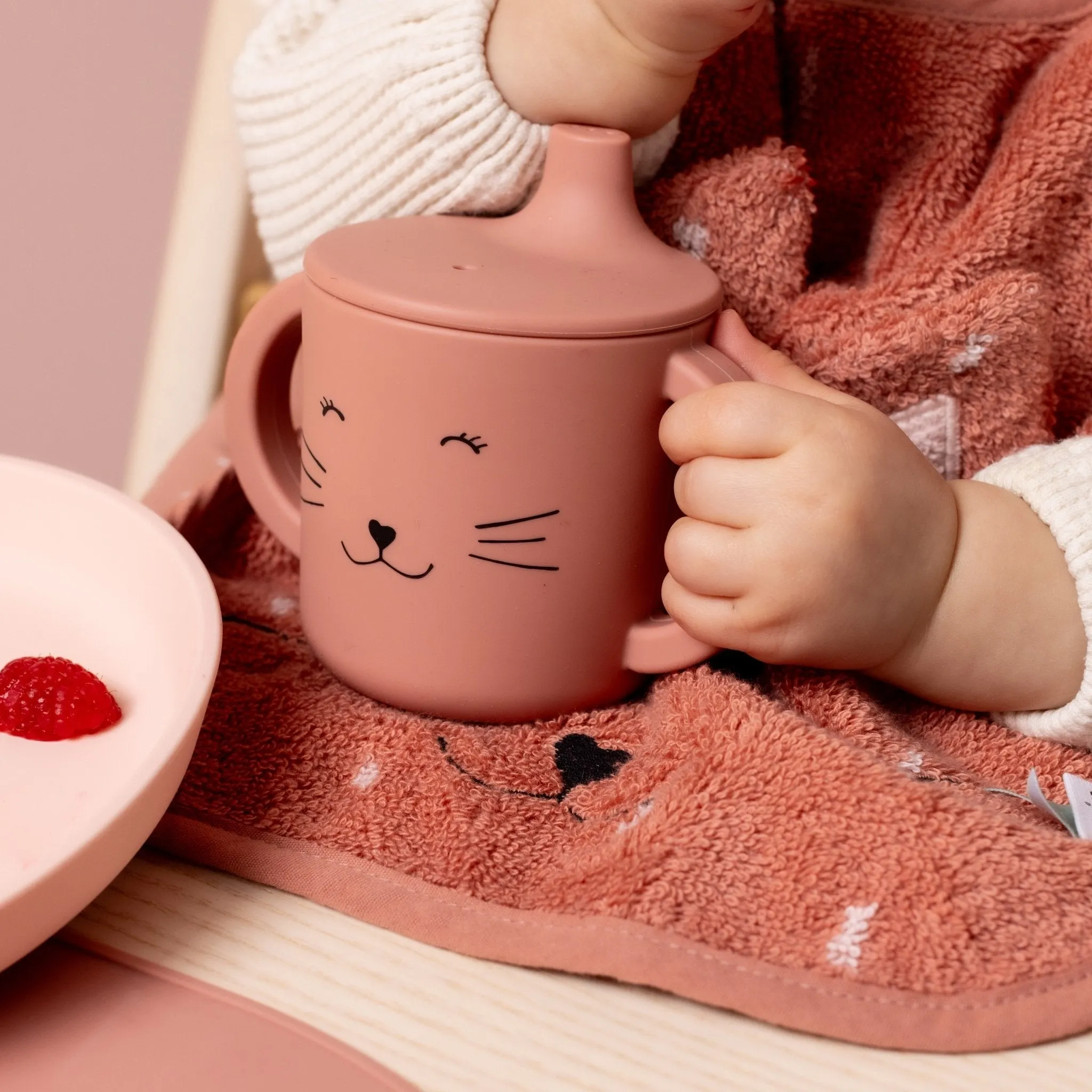 Trixie: Silicone Sippy Cup - Mrs. Cat