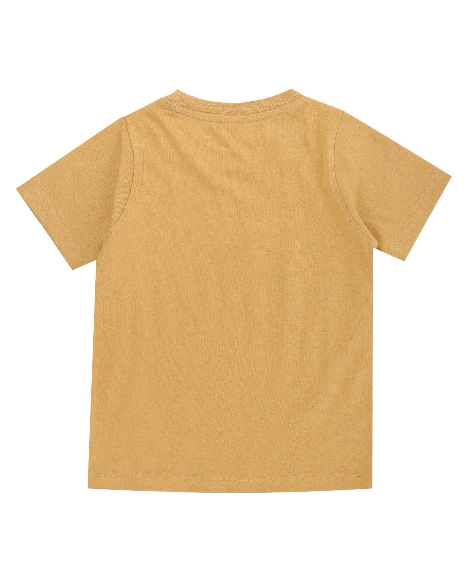 Turtledove London: Bird Motif T-Shirt - Golden