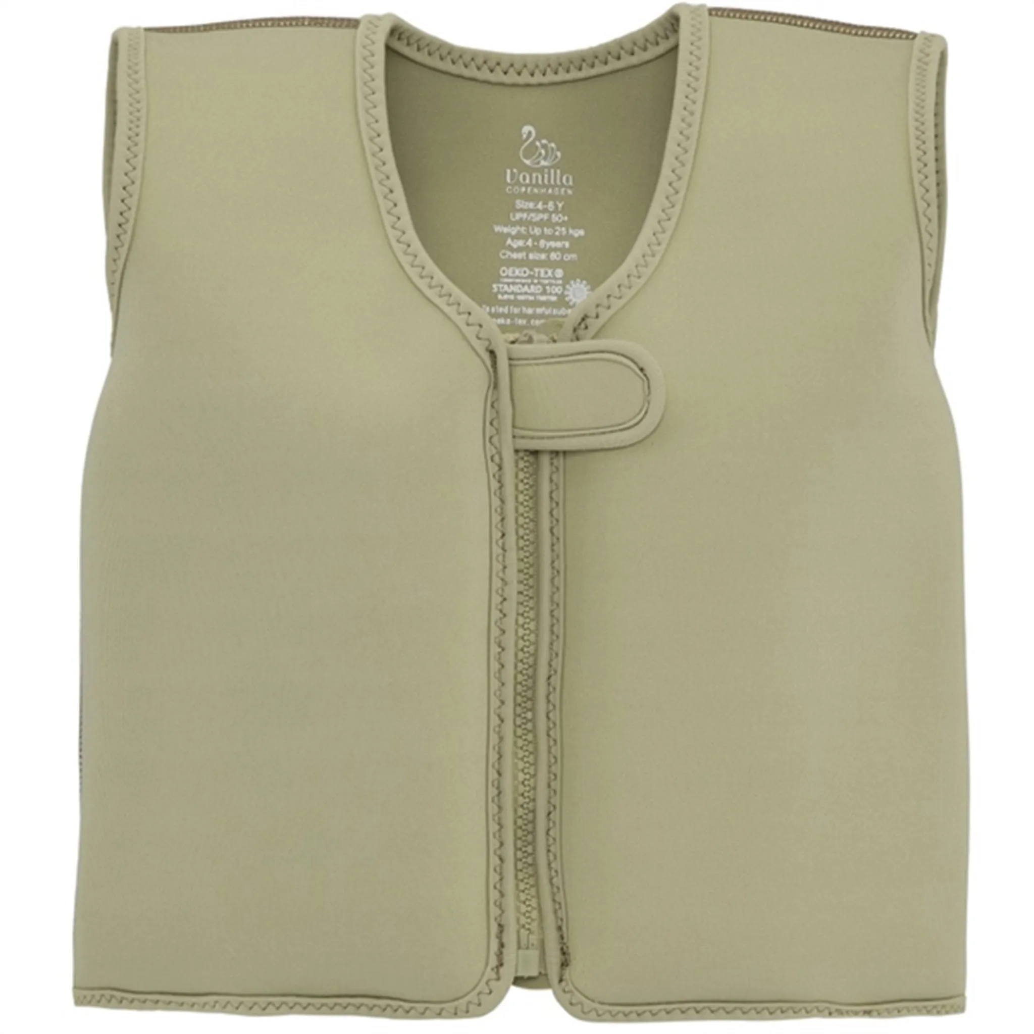 Vanilla COPENHAGEN Swim Vest Olive Mist