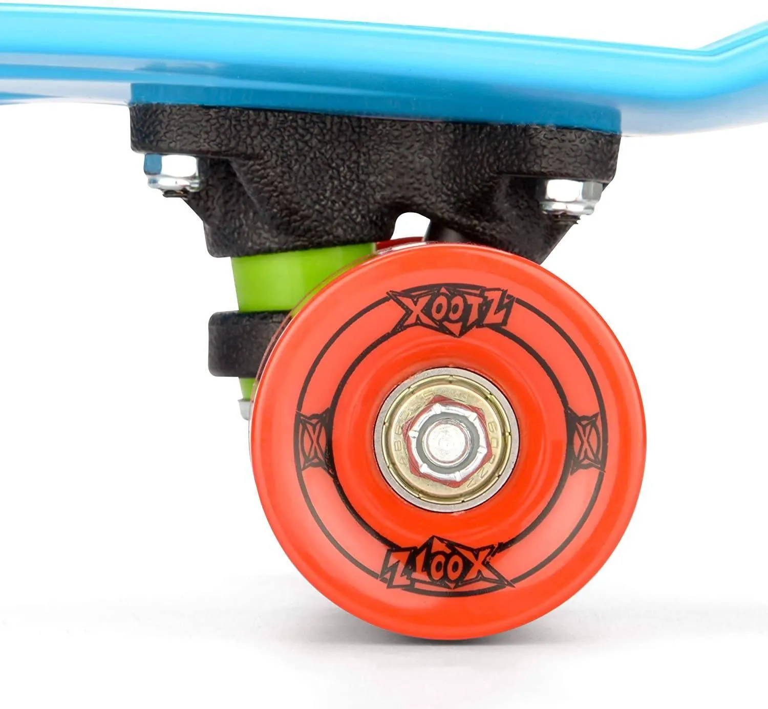XOOTZ 22-Inch Kid's Mini Cruiser Skateboard - Pastel Blue