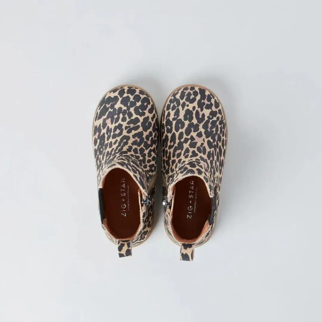 Zig   Star: Rockit Kids Boot - Animal Print